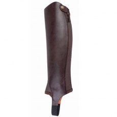 Ariat Close Contour Show Chap Waxed Chocolate