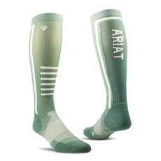 AriatTEK Slimline Performance Socks Lily Pad/Duck Green