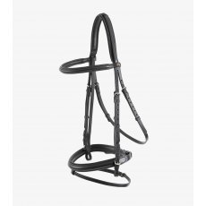 Premier Equine Delizioso Snaffle Bridle Black