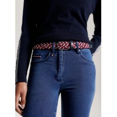 Tommy Hilfiger San Jose Stretch Braided Belt Multi