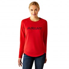 Ariat Women's Benicia Team Sweatshirt Red