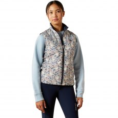 Ariat Kids Bella Insulated Reversible Vest Posey Pony Print