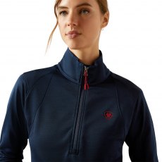 Ariat Women's Team EQ 1/2 Zip Pullover Navy
