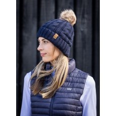 Woof Wear Cable Beanie Navy