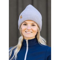 Woof Wear Ribbed Beanie Stone