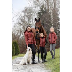 Covalliero Women's Quilted Jacket Rust