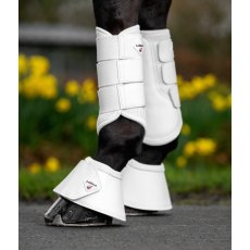 Le Mieux WrapAround Leather Over Reach Boots White Le Mieux WrapAround Leather Over Reach Boots White