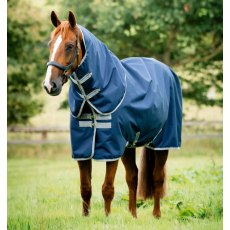 Horseware Amigo Ripstop 900D Plus Turnout 200g Navy & Titanium Grey