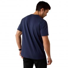 Ariat Men's Vertical Logo T-Shirt Navy