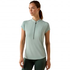 Ariat Women's Breathe 1/2 Zip Baselayer Blue Surf