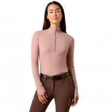 Ariat Women's SolVeil 1/2 Zip Baselayer Antler