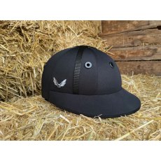 Instinct English Peak Polo Helmet Black