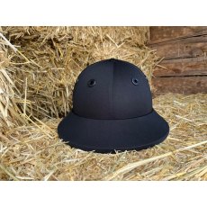 Instinct English Peak Polo Helmet Black