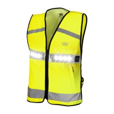 Woof Wear LED Hi Vis Riding Vest Yellow