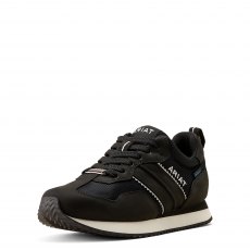 Ariat Women's Ranch Runner Waterproof Trainer Carbon Black