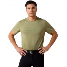 Ariat Men's The Logo T-Shirt Oil Green Ariat Men's The Logo T-Shirt Oil Green