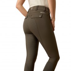 Ariat Women's Tri Factor Frost 2.0 Full Seat Breeches Earth