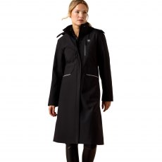 Ariat Women's Long Rider Waterproof Coat Black