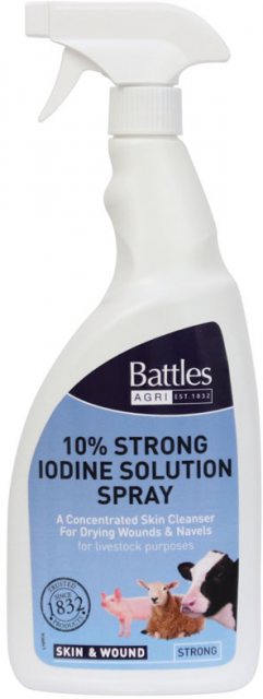 Battles Battles Strong Iodine Spray