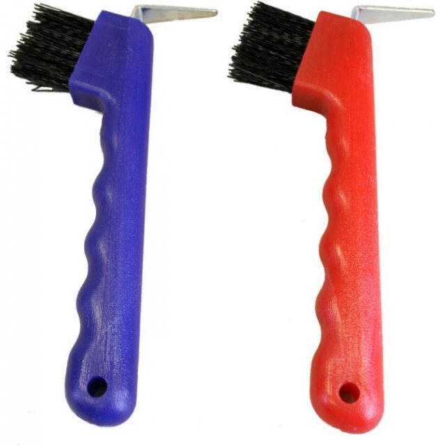 Lincoln Lincoln Plastic Hoof Pick With Brush