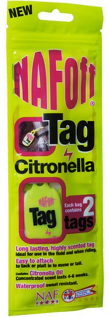 NAF Off Citronella Tag