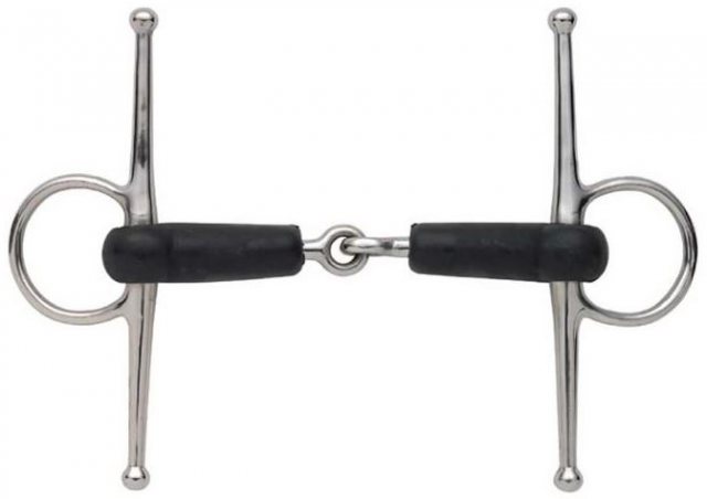 Lorina Lorina Rubber Full Cheek Jointed Snaffle