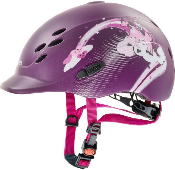 Uvex Uvex Onyxx Junior Riding Helmet Princess Berry