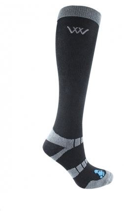 Woof Wear Woof Wear waffle knit bamboo long riding socks