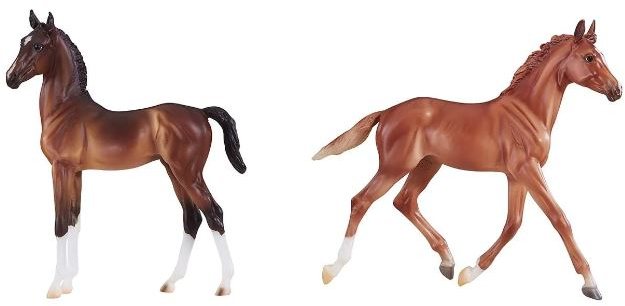 Breyer Breyer Best Of British Foal Set Thoroughbred & Hackney