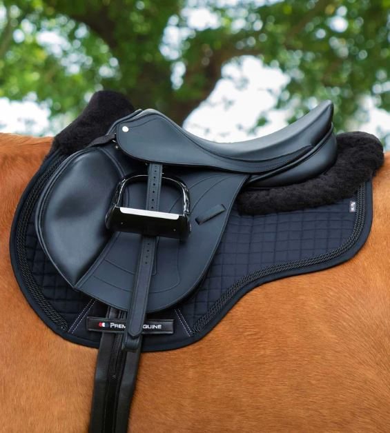 Premier Equine Close Contact Merino Wool European Saddle Pad GP/Jump