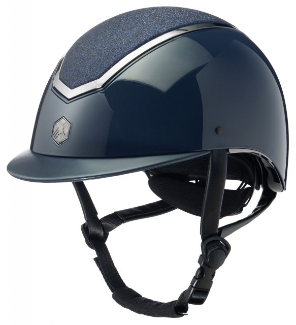 EQX EQX Kylo Riding Hat Navy Gloss/Pewter Sparkly
