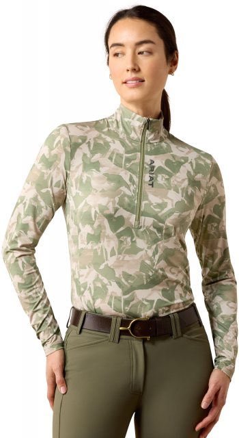Olive Coincide Print