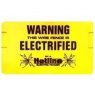 Hotline Electric Fence Warning Sign