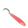 Horse hoof pick in red