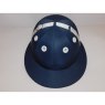 Dark blue polo headgear