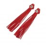 red tassels