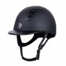 Black riding helmet