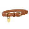 Shires Shires Rolled Leather Dog Collar