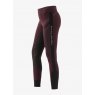 Premier Equine Astrid Girls Full Seat Gel Pull On Riding Tights Wine