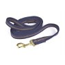 Hy Equestrian Soft Webbing Lead Rein Navy/Grey