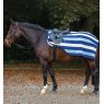 Horseware Rambo Fleece Competition Sheet Witney Stripe Navy