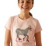 Ariat Ariat Youth Roller Pony T-Shirt Blushing Rose