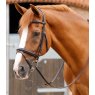 Premier Equine Delizioso Snaffle Bridle Dark Brown