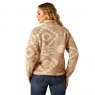 Ariat Ariat Women's Berber Snap Front Sweatshirt Lone Ridge Print