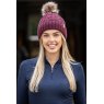 Woof Wear Cable Beanie Plum