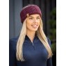 Woof Wear Cable Headband Plum