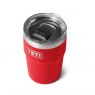 YETI YETI Rambler 16oz Stackable Cup Rescue Red