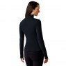 Ariat Ariat Women's SolVeil 1/2 Zip Baselayer Black