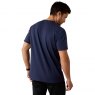 Ariat Ariat Men's Vertical Logo T-Shirt Navy